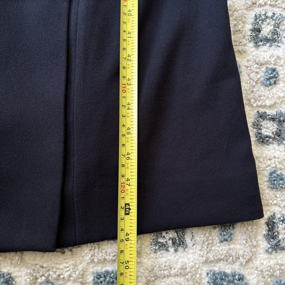 Tuckernuck Barnett Midi Dress Navy Blue Womens Size S Old Money Preppy Luxury - Picture 15 of 15